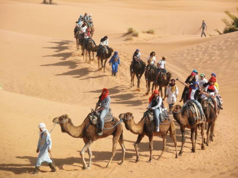 Hotel Carrefour Des Nomades M'Hamid Ngoại thất bức ảnh